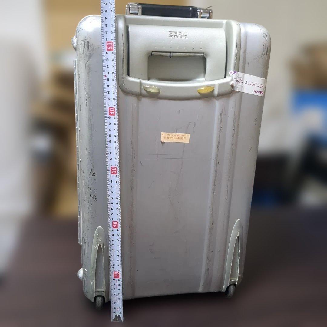 ZERO HALLIBURTON アルミニウム素材 スーツケース2輪 機内サイズ