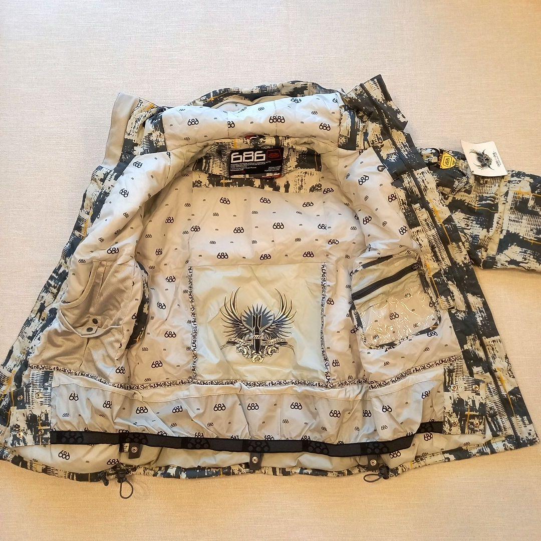 686 ACE KINGS スノーボードウェア Lサイズ　アクセ付き【新古】