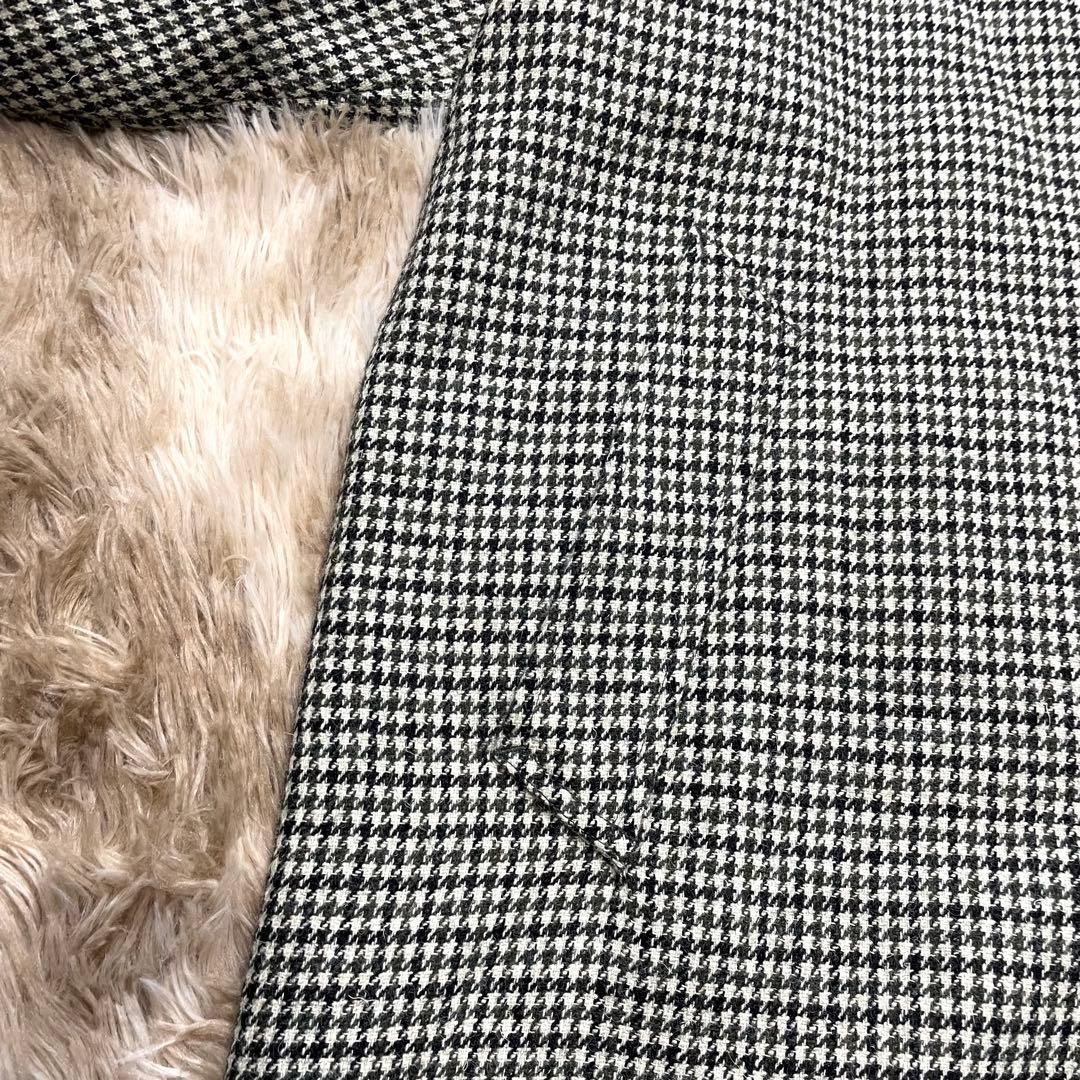 美品　J.PRESS LOVAT ステンカラーコート　千鳥格子　メンズ　ロバット