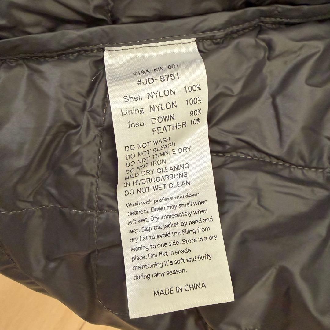 DANTONメンズインナー ダウンジャケット