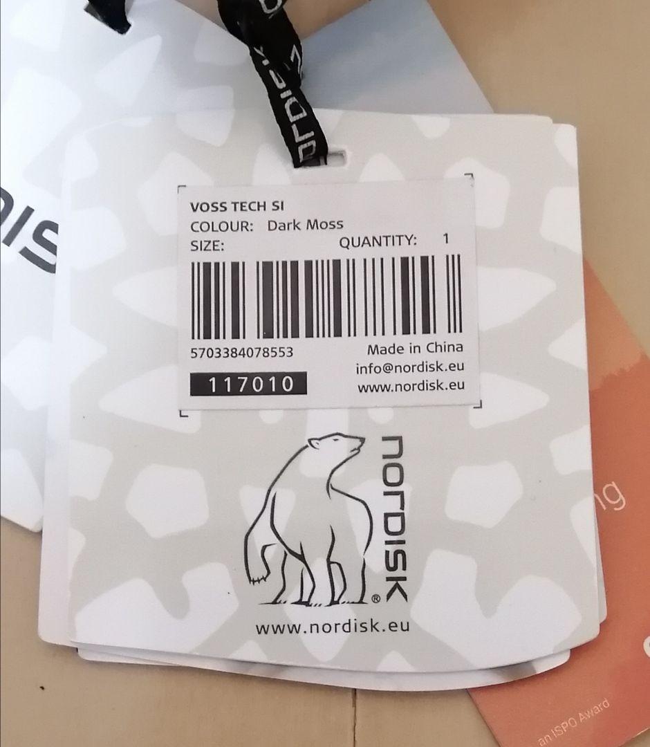 ノルディスク　NORDISK Voss Tech SI タープ