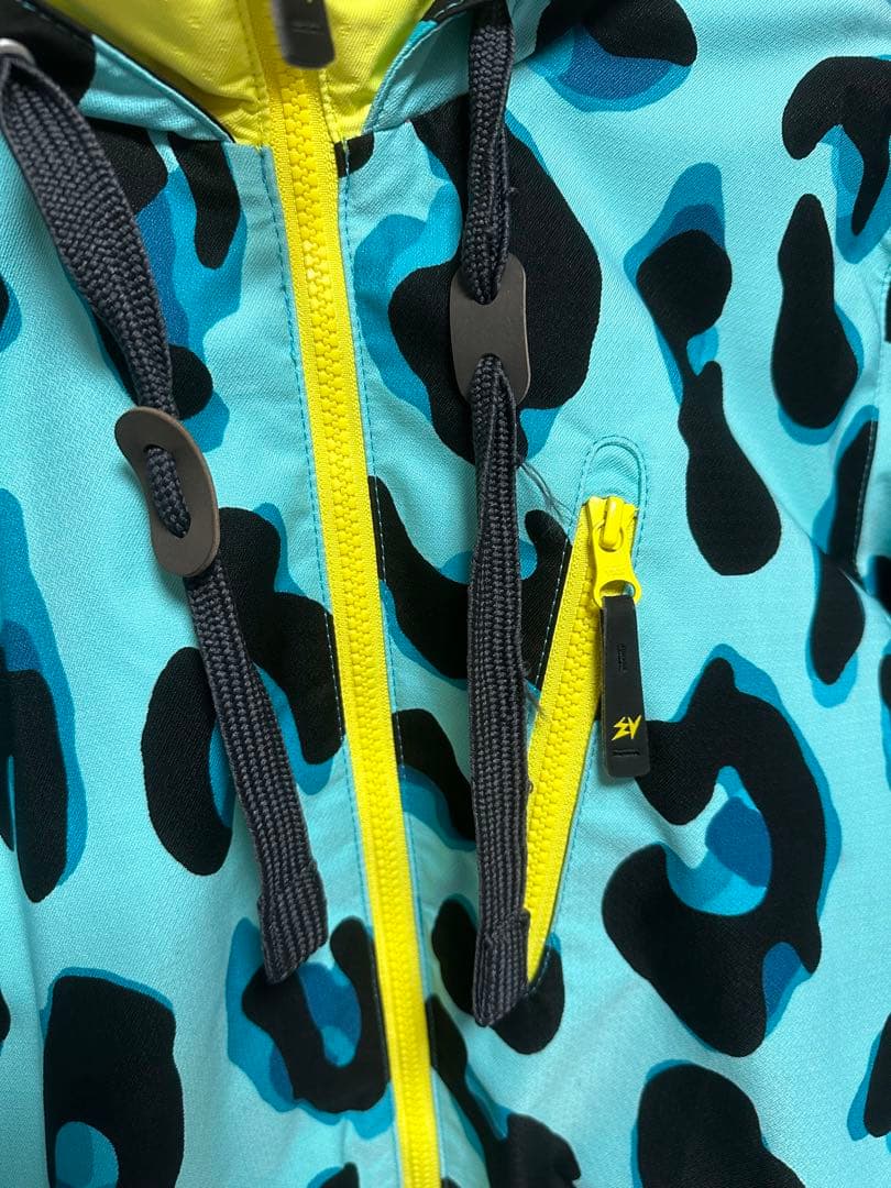 上下セット　ESTIVO レディース スノーボード　Lサイズ ヒョウ柄　ピンク