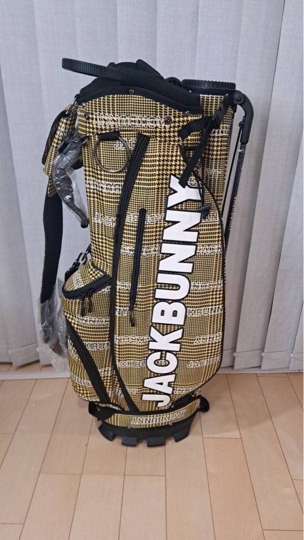 JACKBUNNY チェック柄 キャディバッグ