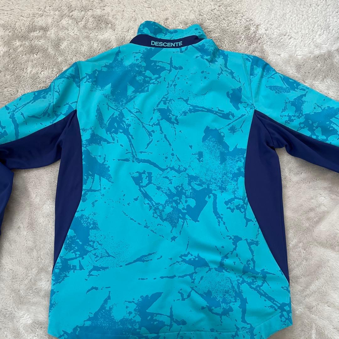 【美品】DESCENTE GOLF グラフィックウィンドジャケット　L
