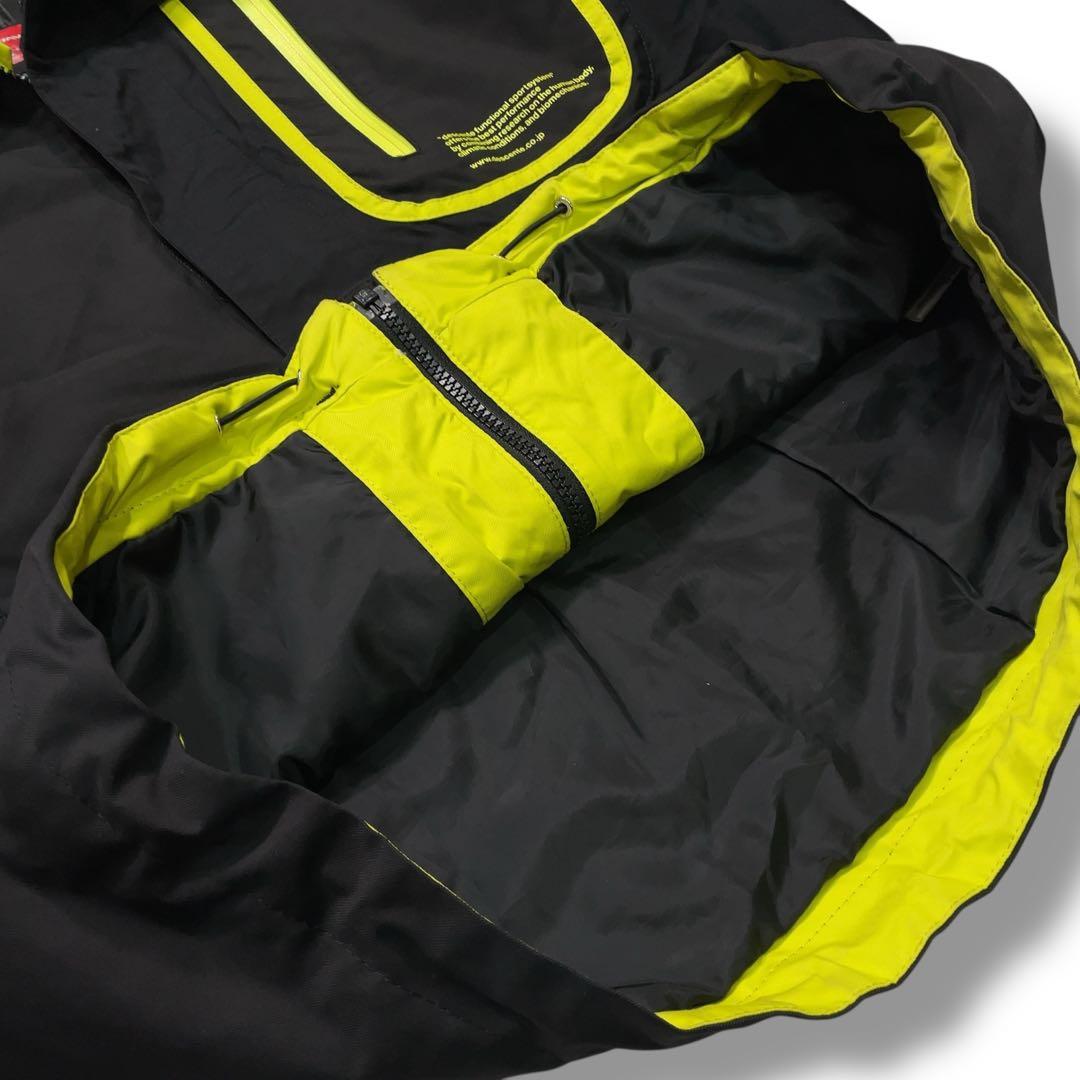 美品 デサント ヒートナビ スキーウェア スノーボードジャケット ブラック M