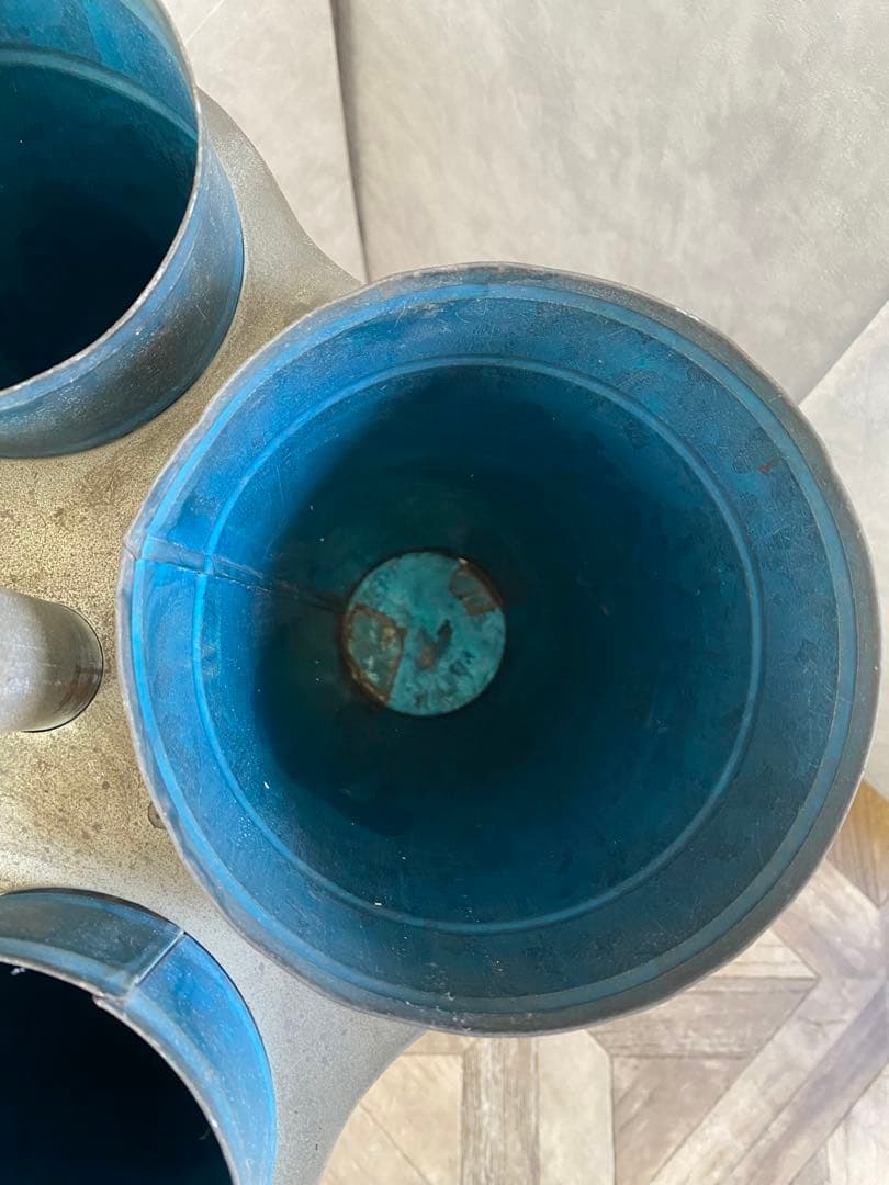 アイアン製フラワースタンド　レトロ　造花　花瓶　フラワーべース　ヴィンテージ