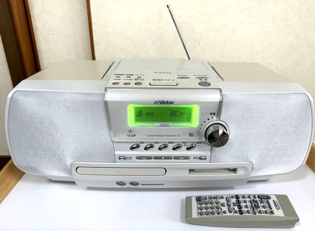 Victor CD-MD -カセット ポータブルシステム RC-A2 - メルカリ