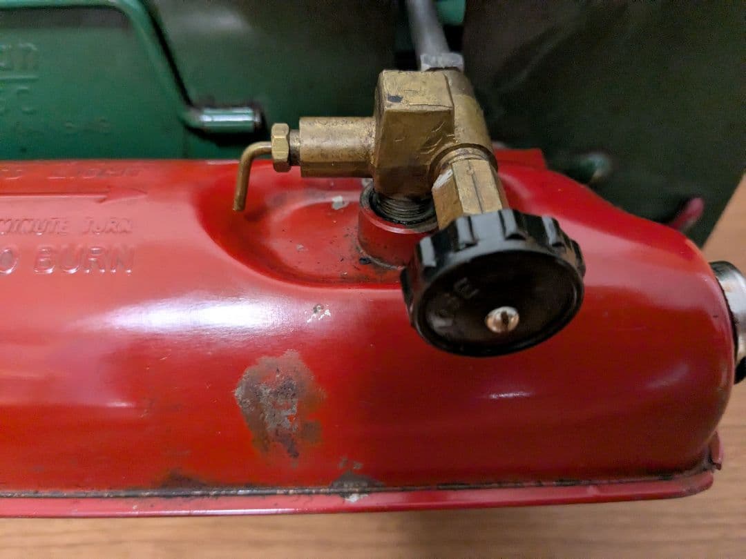 コールマン　ツーバーナー　425C　1960年代　ヴィンテージ　赤脚