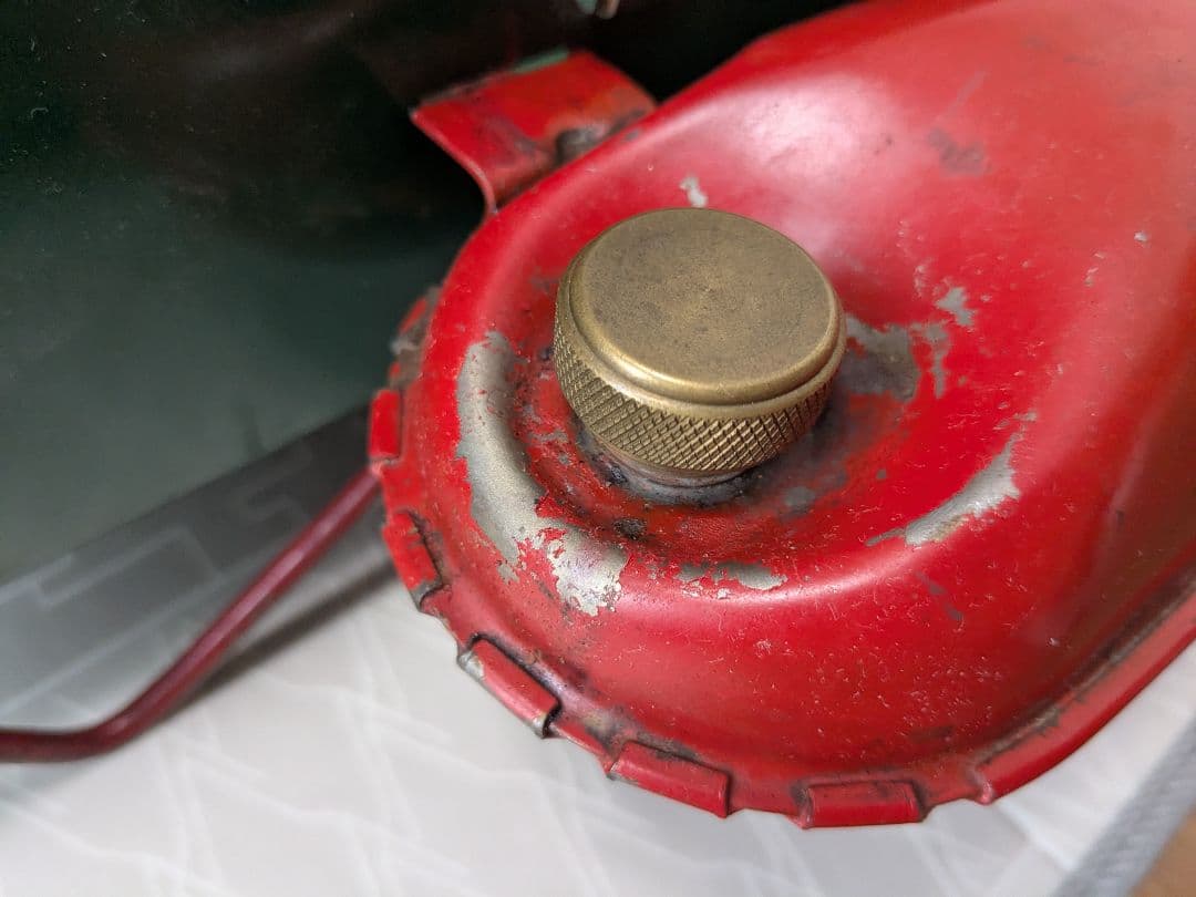 コールマン　ツーバーナー　425C　1960年代　ヴィンテージ　赤脚