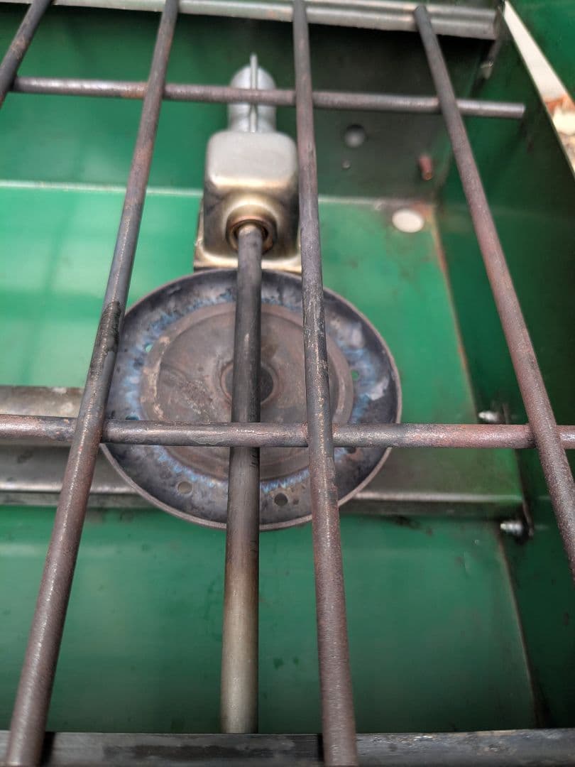 コールマン　ツーバーナー　425C　1960年代　ヴィンテージ　赤脚