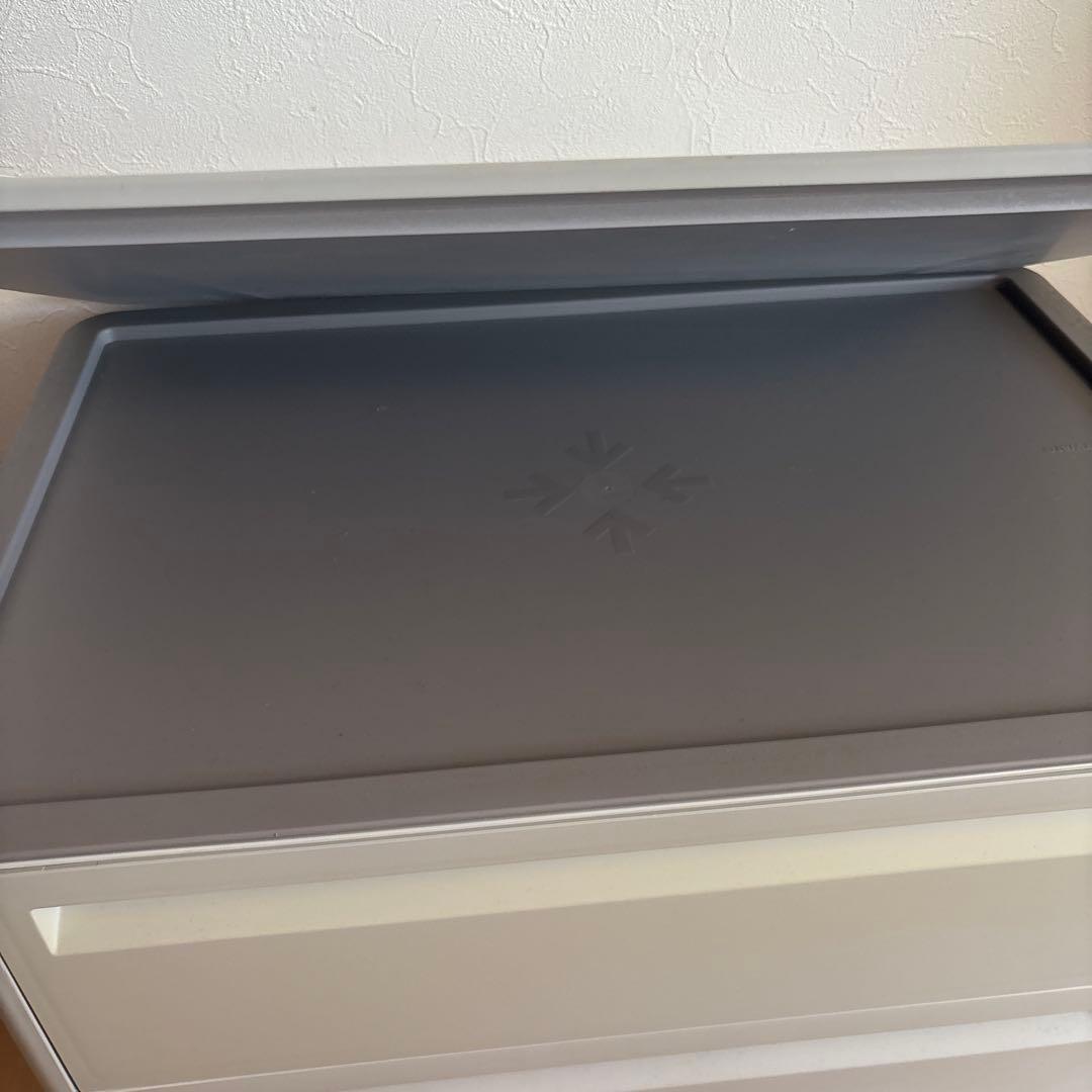 タッパーウェア マルチオーガナイザー 2段引き出しキャスター 天板付き