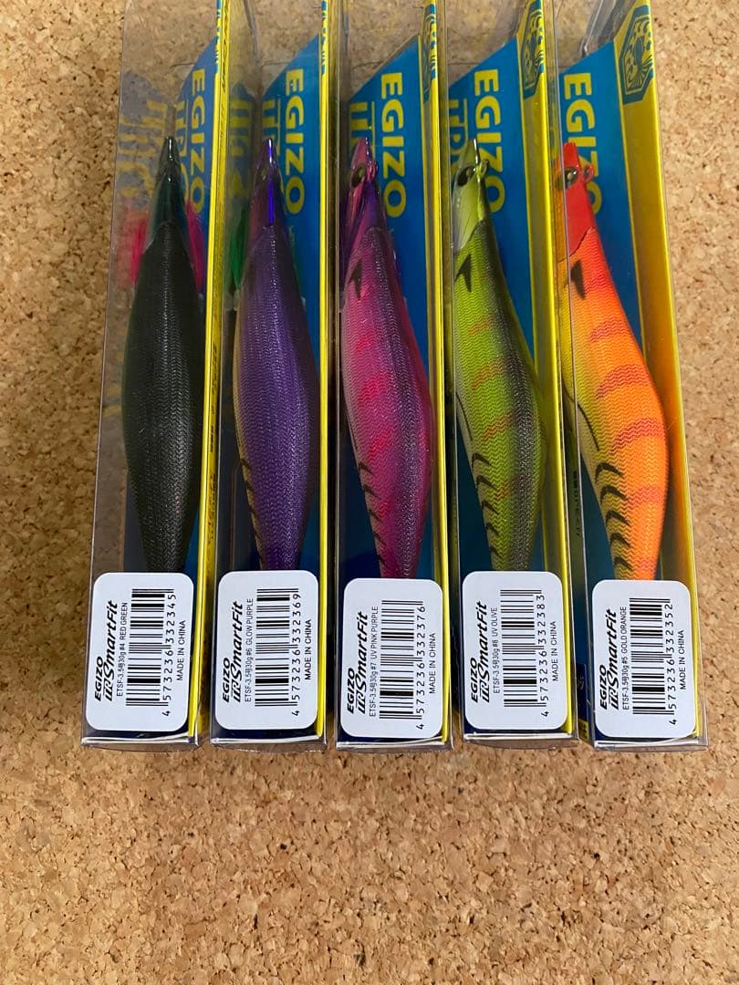 餌木蔵TRスマートフィット 3.5号　5色セット