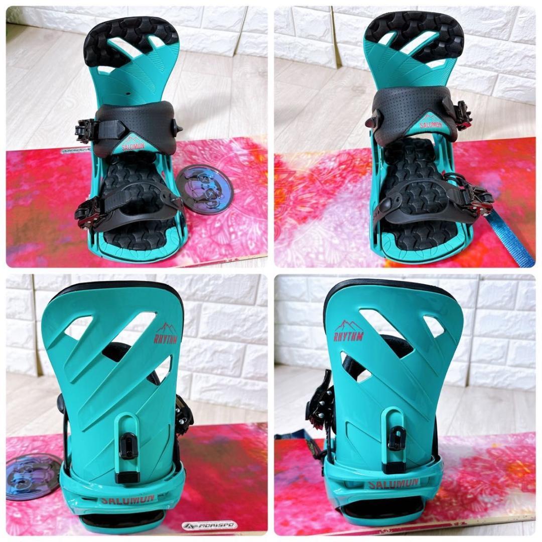 レディース スノボーセット スノーボード NITRO 146 サロモン リズム
