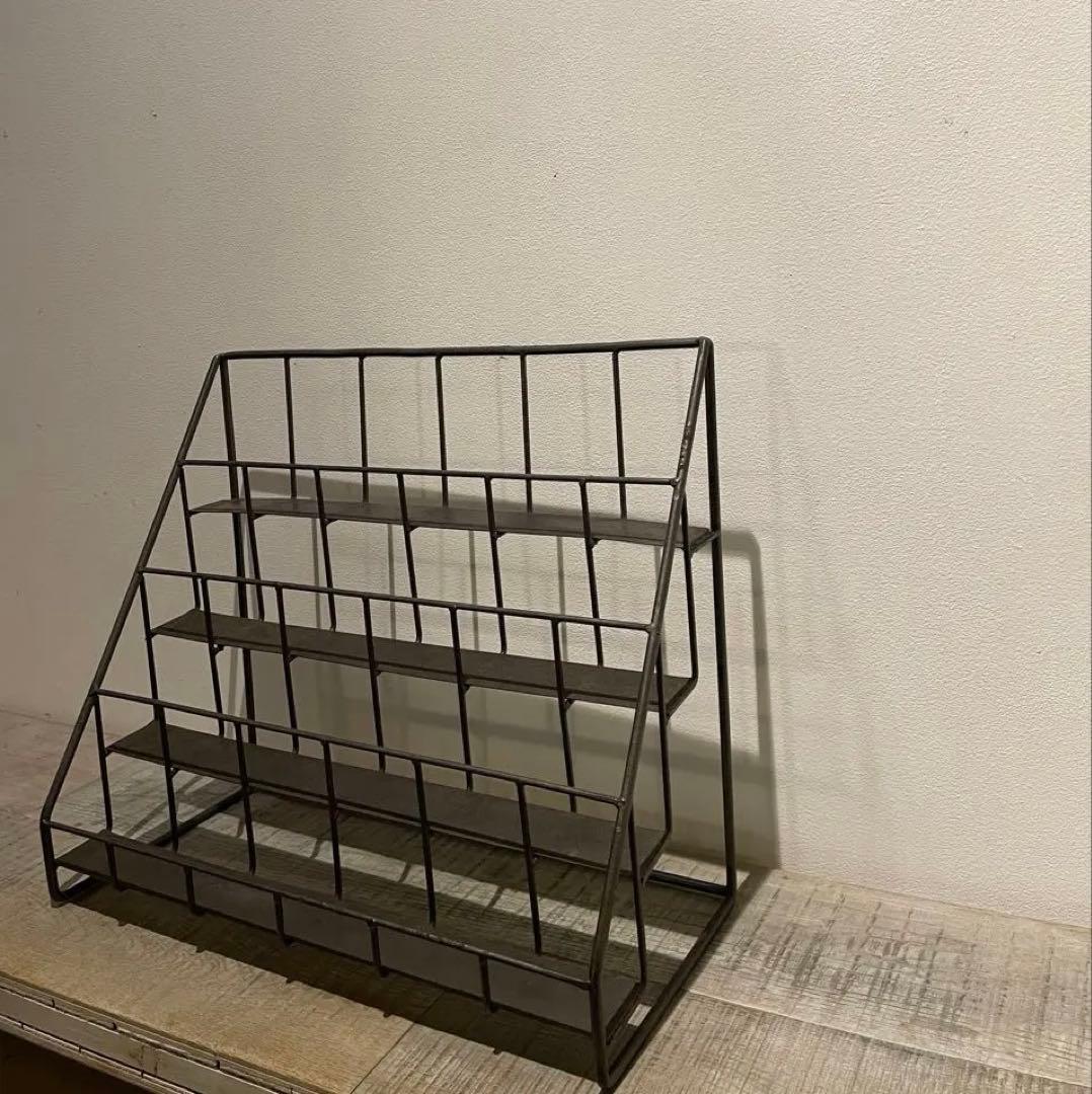 【1/15木曜まで価格】美品)アイアンスタンド　スタンド　アイアンディスプレイ