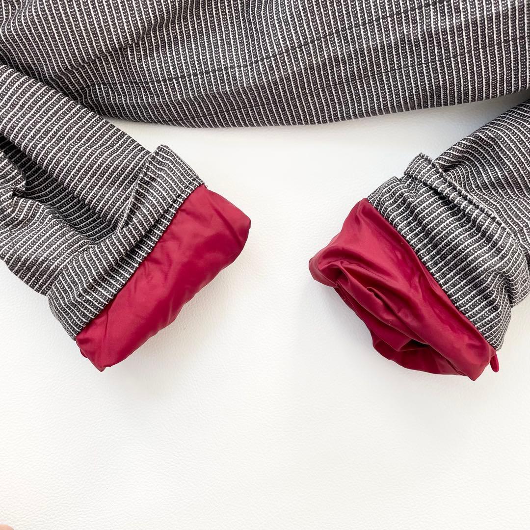 4462 バートン ジャケット スノボウェア レディース ストライプ ファー付き