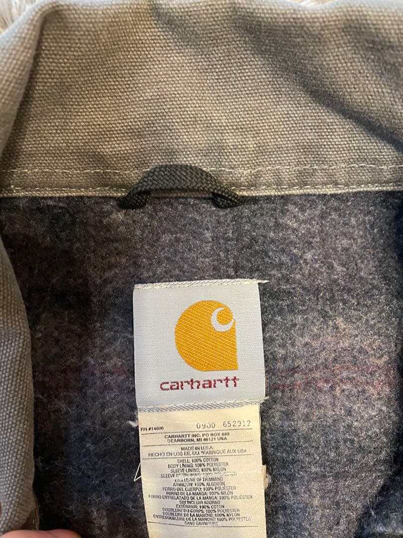 Carhartt グレー デトロイトジャケット　 USA製　90s