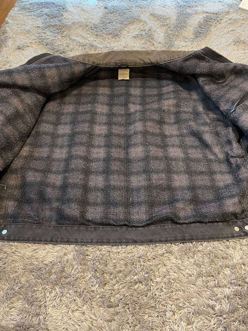 Carhartt グレー デトロイトジャケット　 USA製　90s