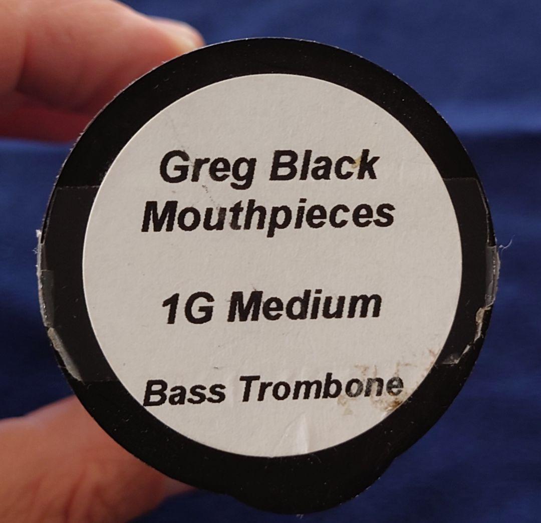 管楽器・吹奏楽器 Greg Black 1G Medium SP
