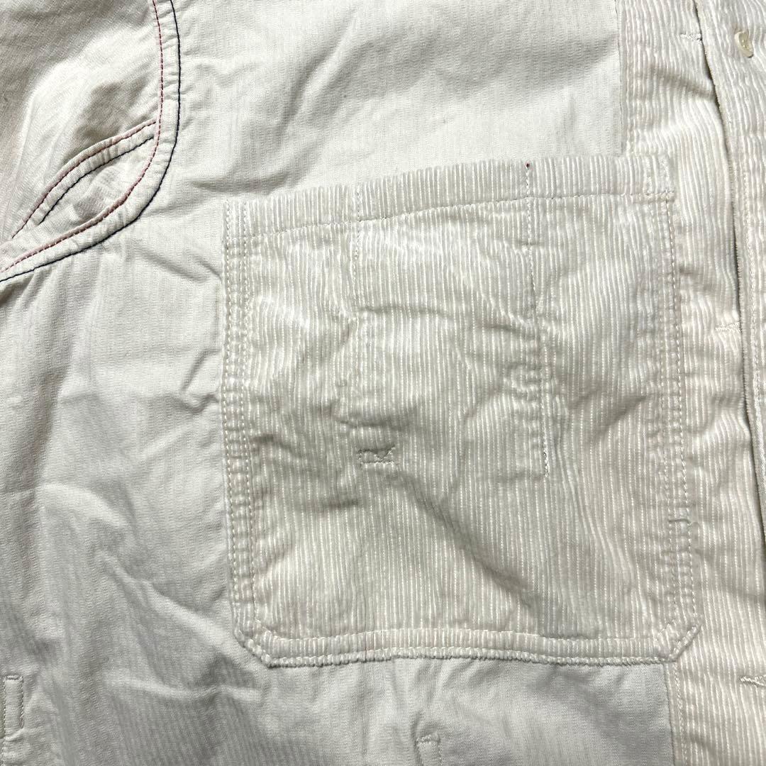 美品 45R くてくてコーデュロイの908シャケット ベージュ - メルカリ