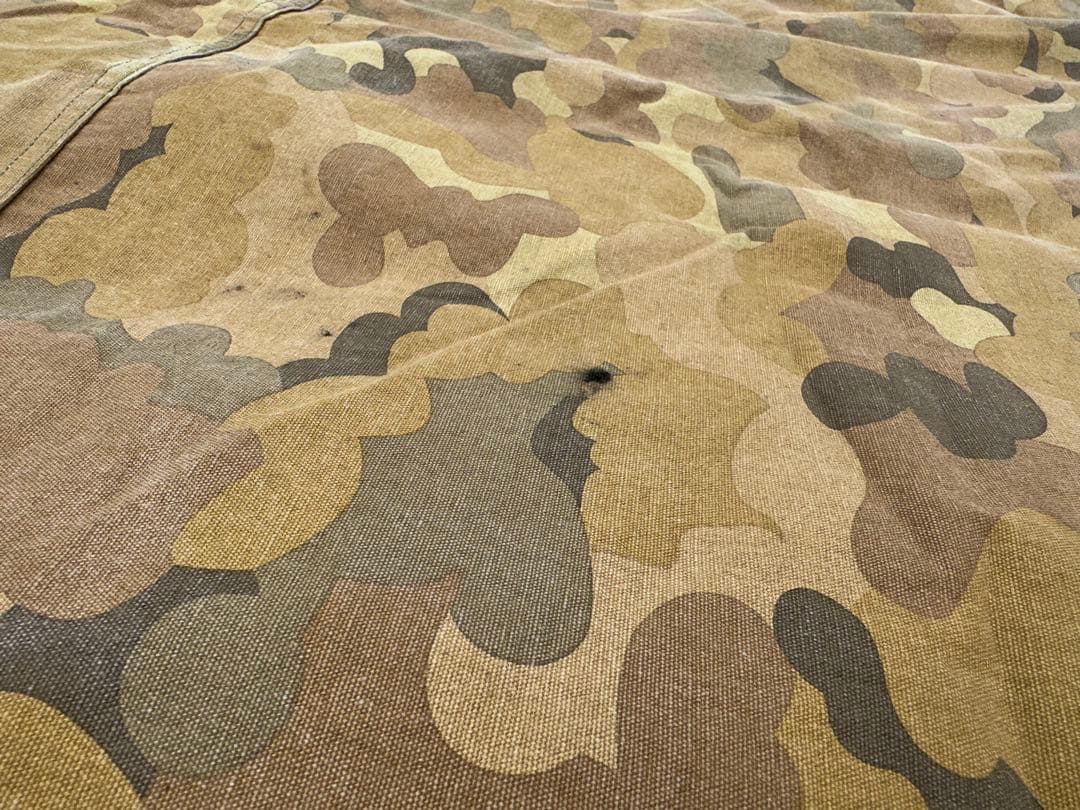 軍幕 リバーシブル USMC アメリカ軍 ミッチェルパターン パップテント 2枚