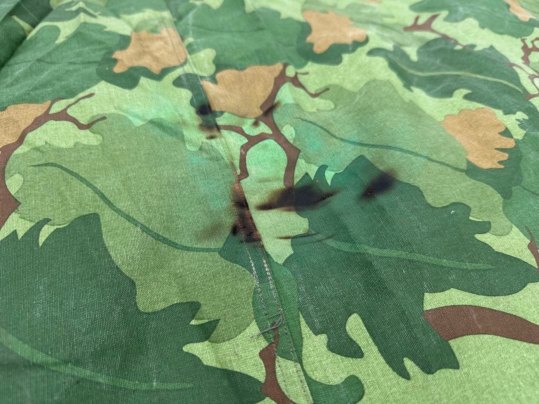 軍幕 リバーシブル USMC アメリカ軍 ミッチェルパターン パップテント 2枚