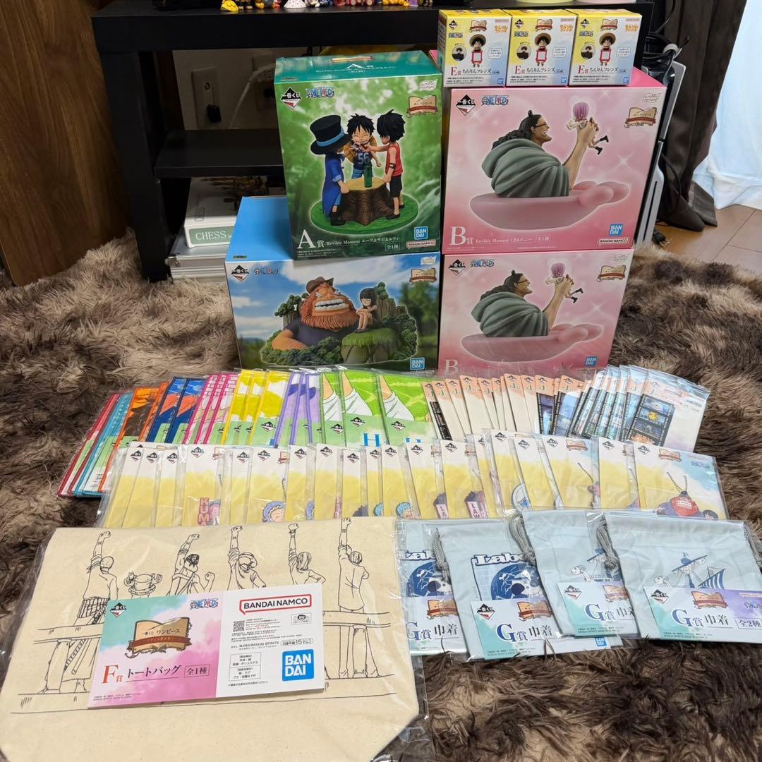 一番くじ ワンピース ドラマティックメモリーズ A賞 B賞 C賞 まとめ