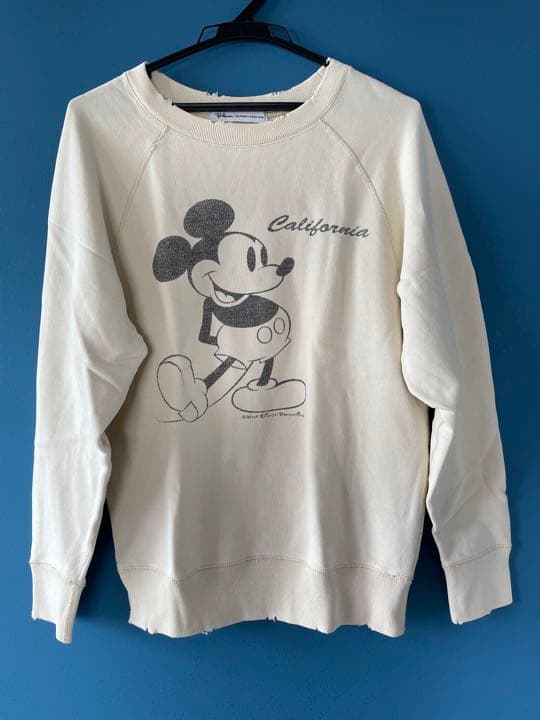 RonHerman ロンハーマン ダメージ ミッキー スウェットロンハーマン