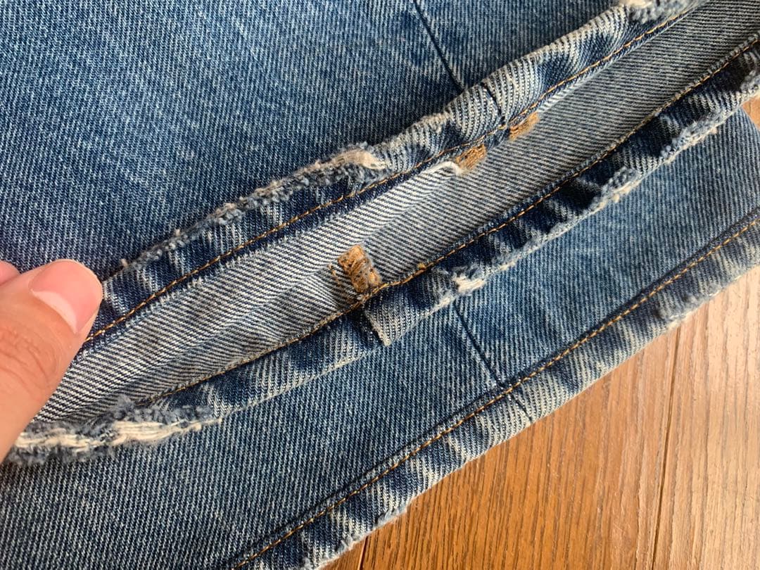 SUNFLOWER TWIST WIDE JEANS ワイドツイスト　未使用