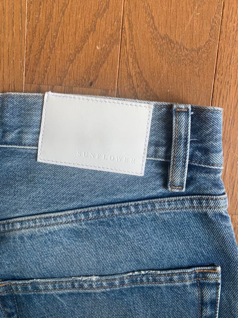 SUNFLOWER TWIST WIDE JEANS ワイドツイスト　未使用