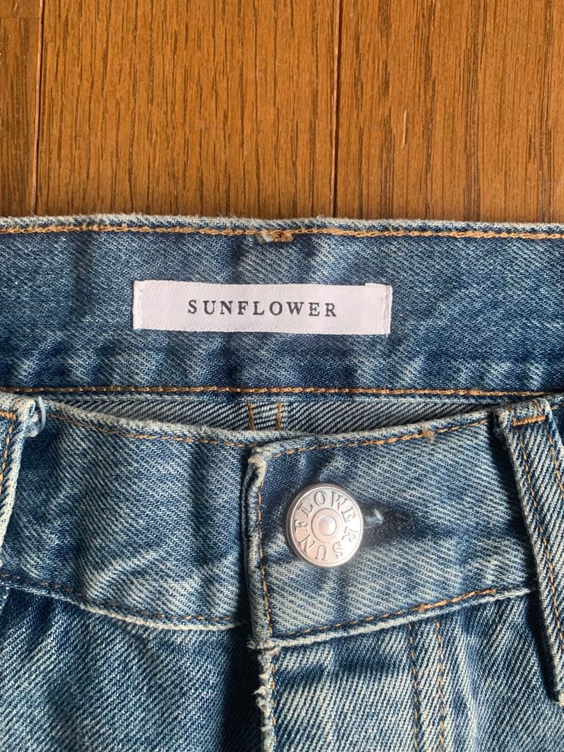 SUNFLOWER TWIST WIDE JEANS ワイドツイスト　未使用
