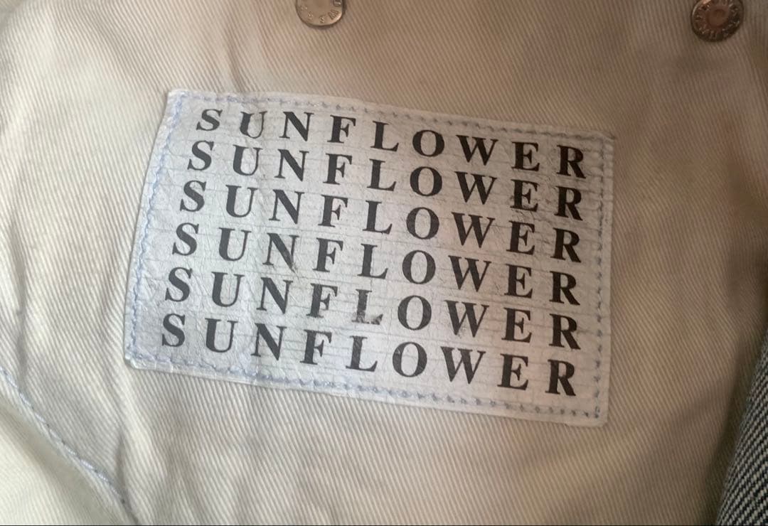 SUNFLOWER TWIST WIDE JEANS ワイドツイスト　未使用