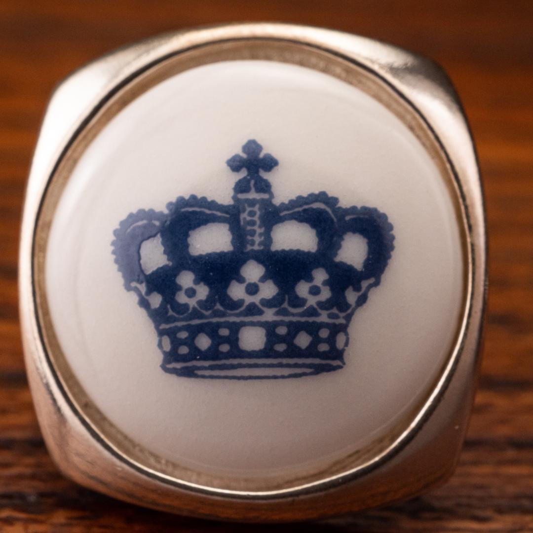 王室御用達ジョージジェンセン×ロイヤルコペンハーゲン カフリンクスとネクタイピン