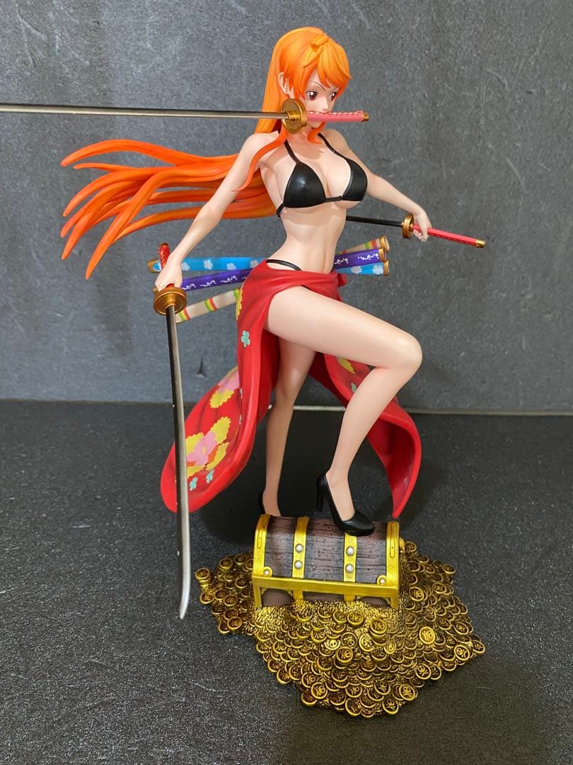 ワンピース ナミ フィギュア　ガレージキット　3刀流　限定品　期間限定価格