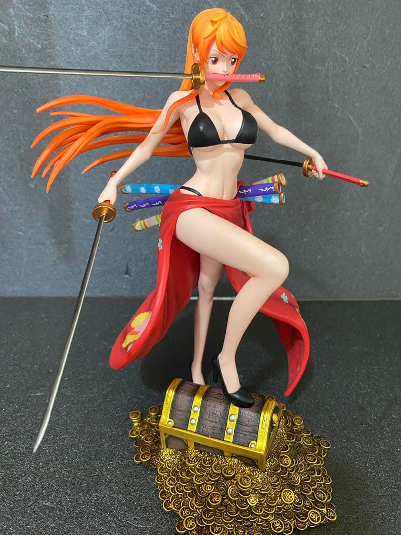 ワンピース ナミ フィギュア　ガレージキット　3刀流　限定品　期間限定価格