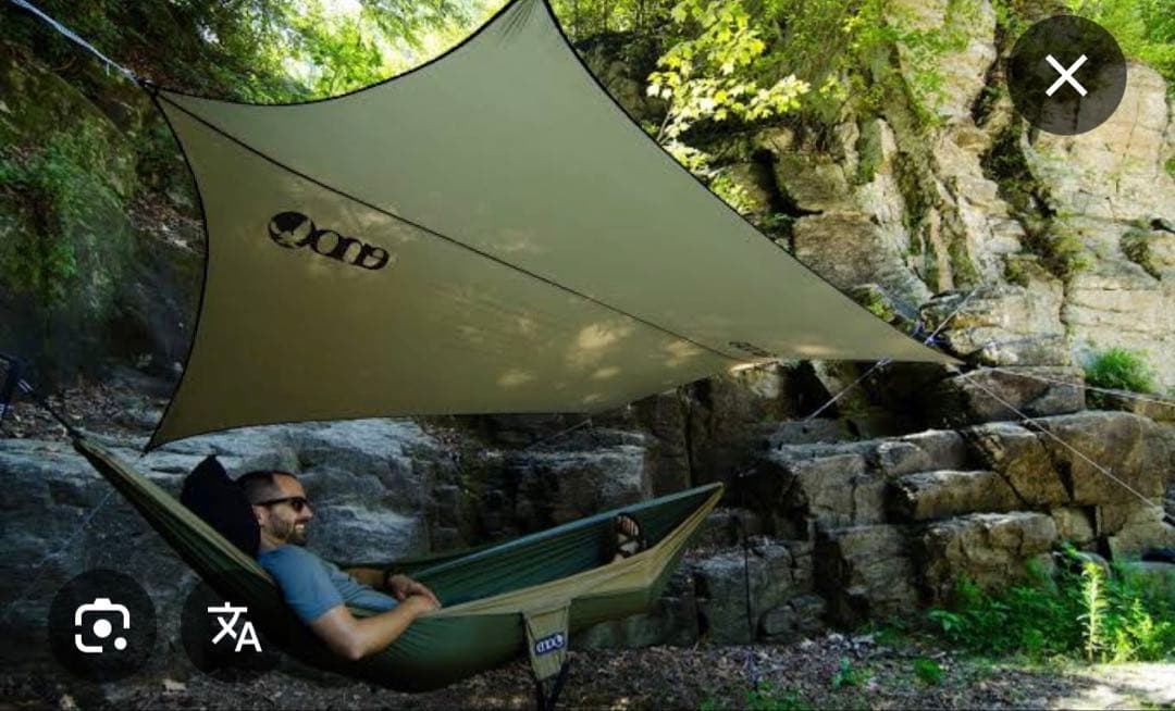 【入手困難】eno(イノー) プロフライ レインタープ オリーブ PF003