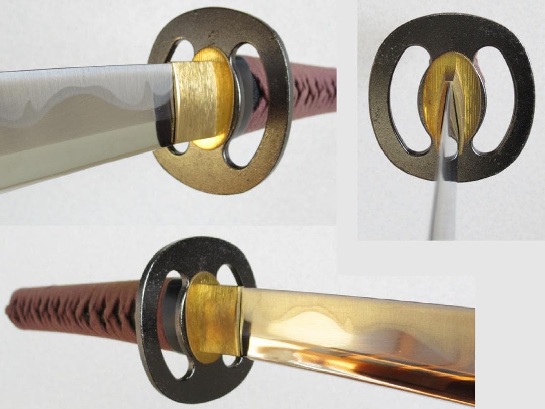 模造刀　時代拵え【鬼神丸国重】硬質合金製　岐阜関刀剣工房　剣道型 居合刀