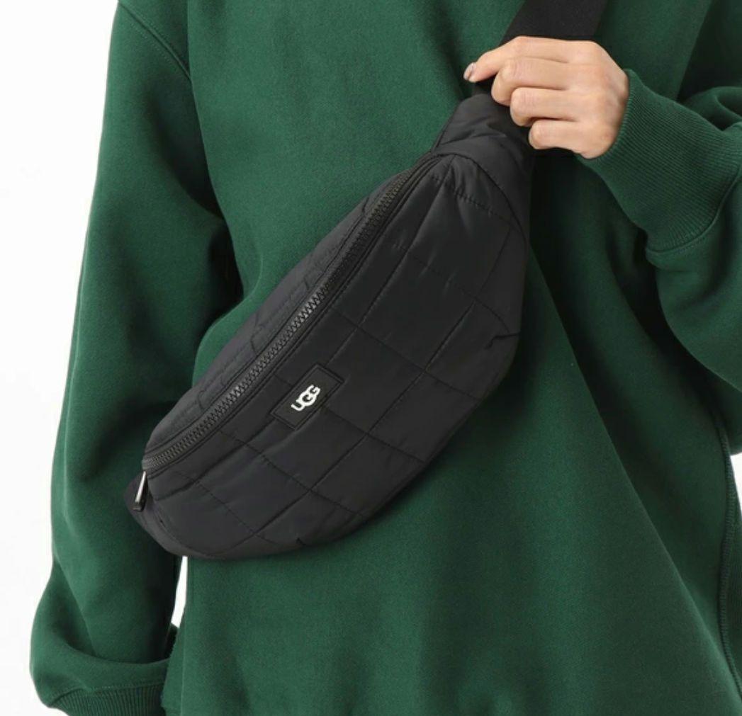 UGG キルティング パファー ボディバッグ ウエストバッグ ポーチ