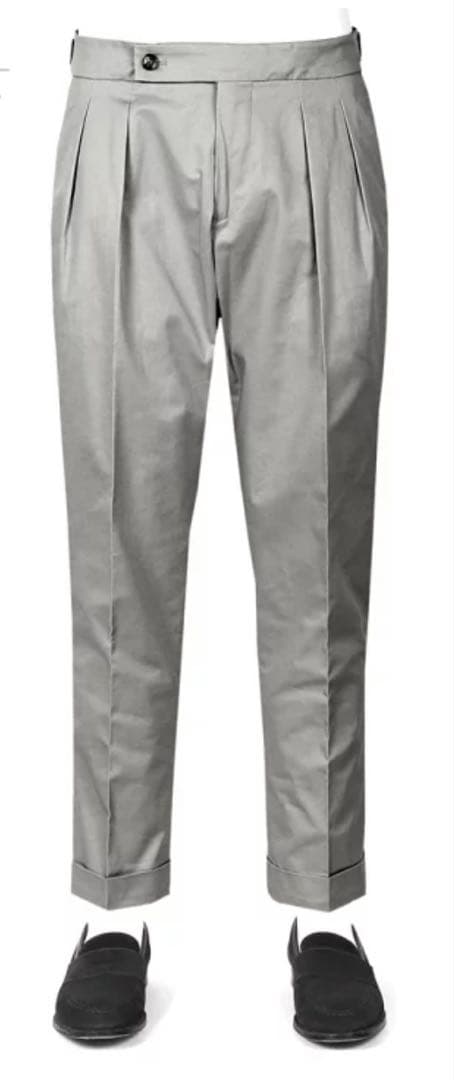 ベルウィッチ/BERWICHのスコッチ(春夏) スラックス サイズ42 グレー