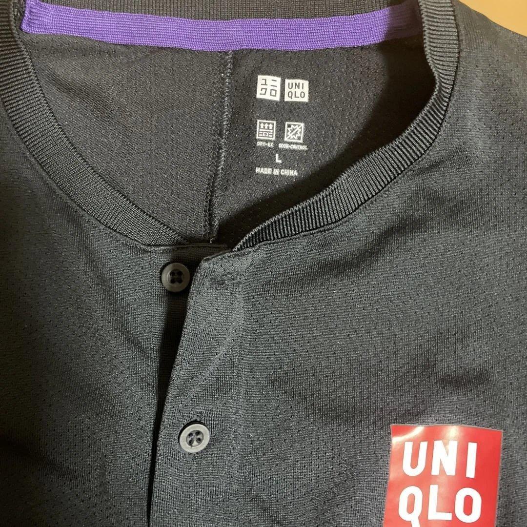 UNIQLO 吸汗速乾ポロシャツ 黒