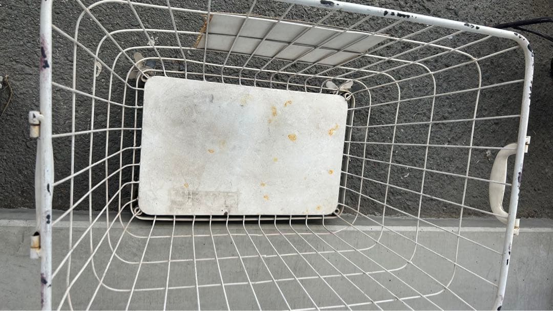 アンティークランドリーBOX インテリア キャスター