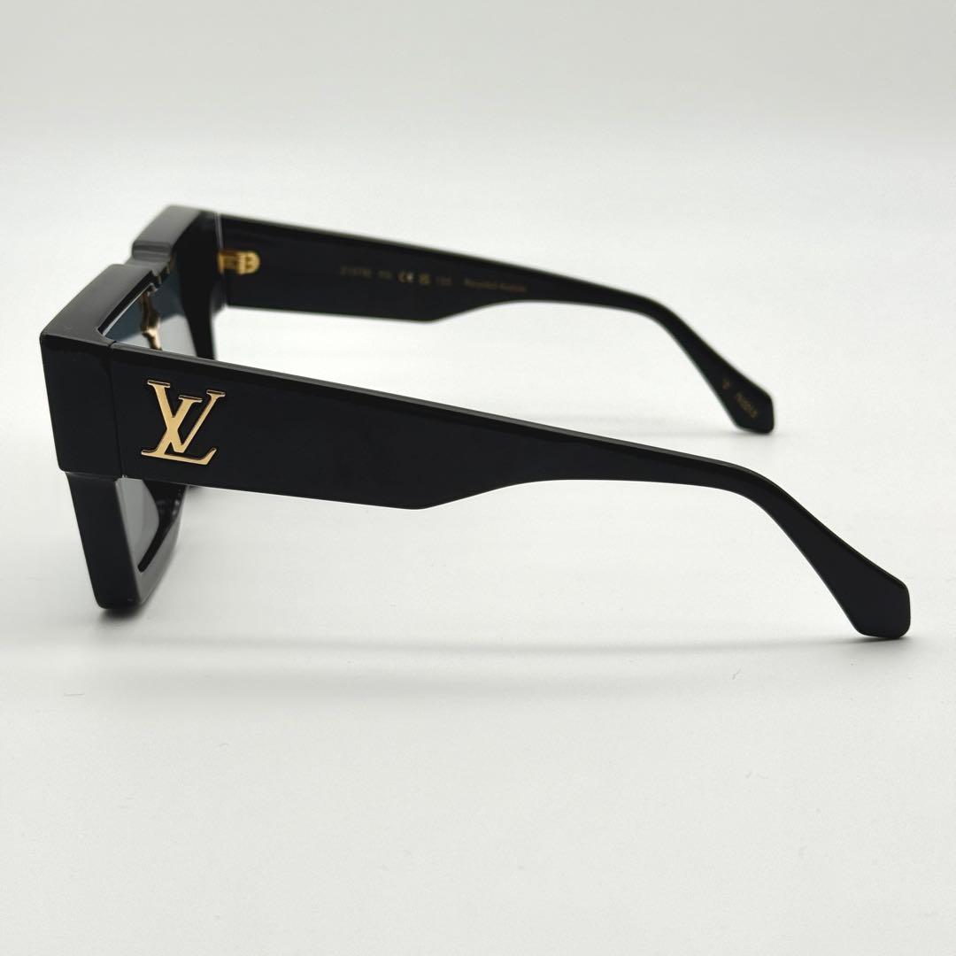 美品 ルイヴィトン サングラス サイクロン ビジュー LV Z1578E 93L