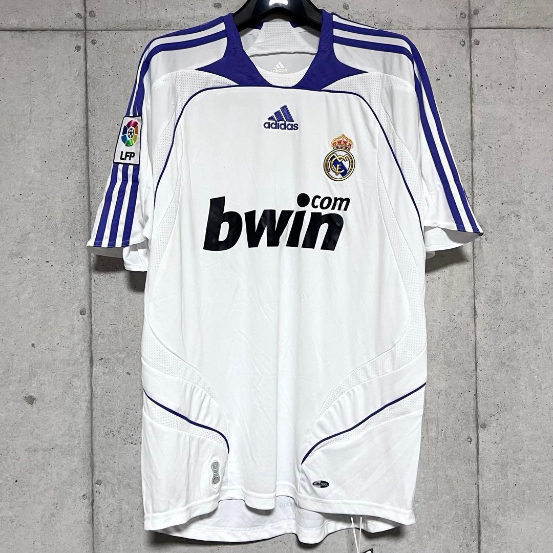 やや難あり【タグ付き/未使用】07/08 レアル・マドリード【Oサイズ】ホーム