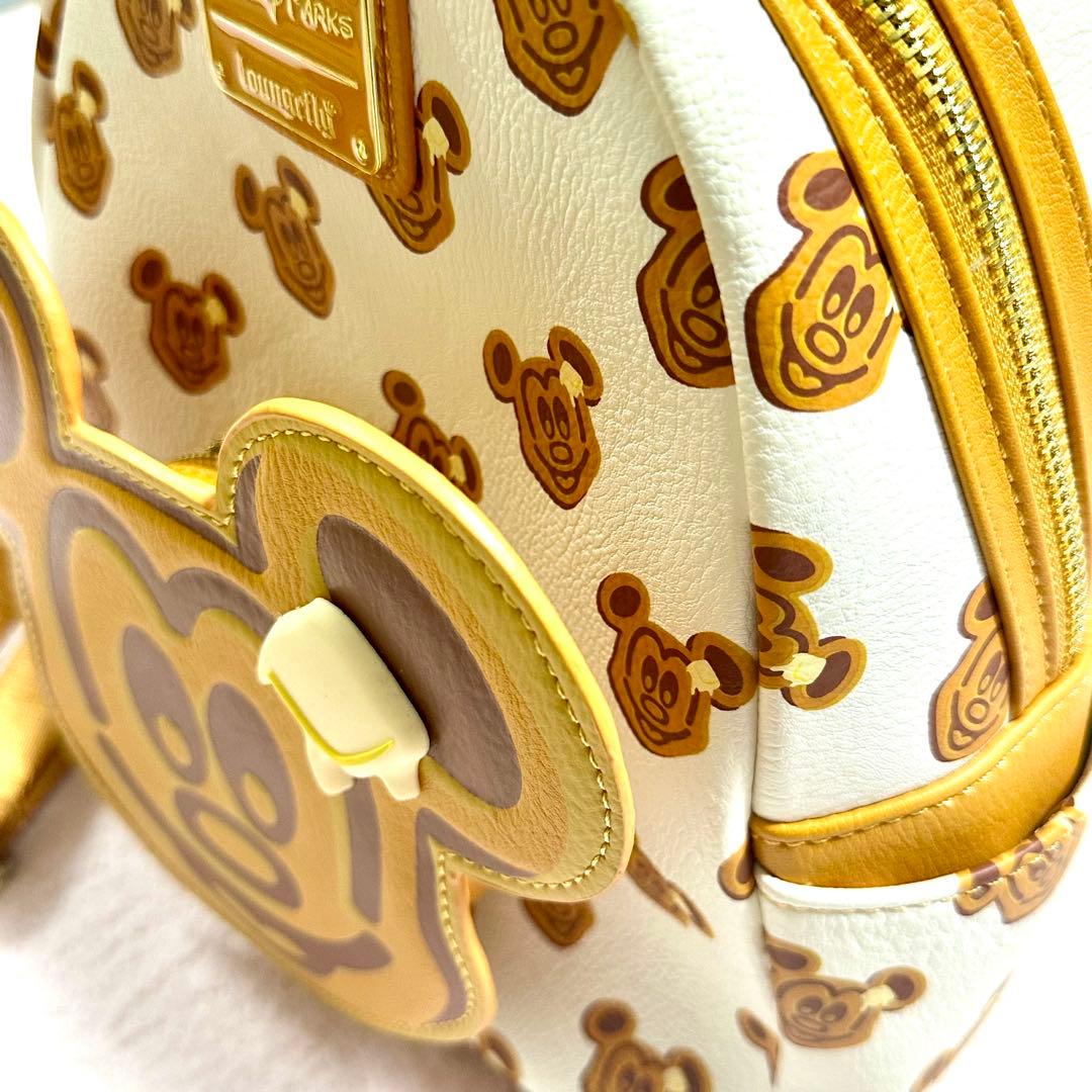 m*y様 US限定 ミッキー ワッフル ラウンジフライ リュック ワッフルカチュ