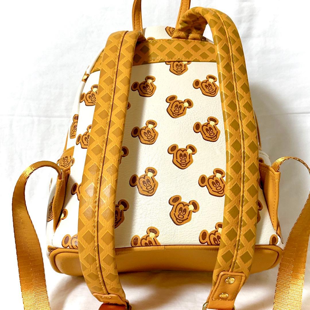 m*y様 US限定 ミッキー ワッフル ラウンジフライ リュック ワッフルカチュ