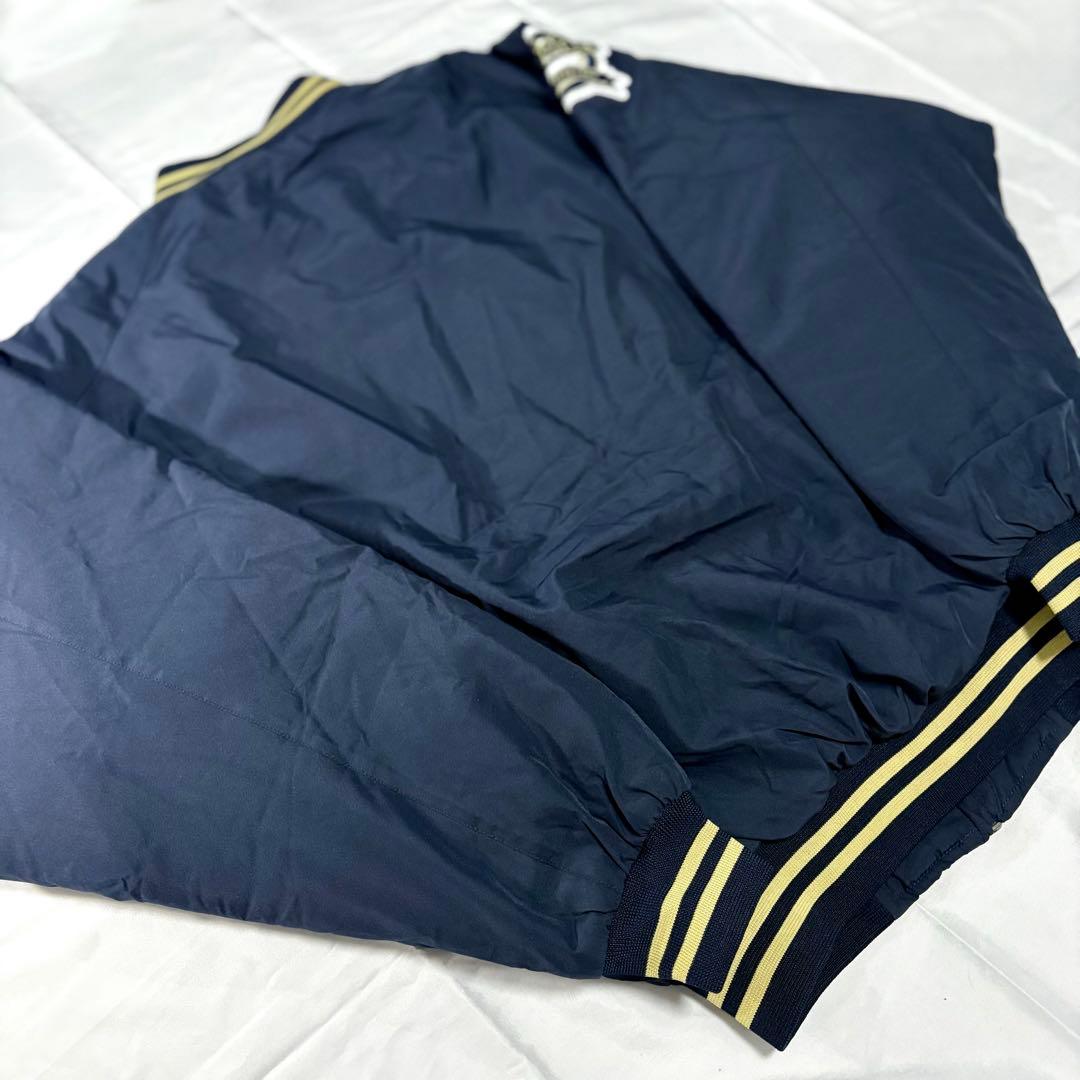 Mizuno オリックス・バファローズ 中綿ジャケット L ネイビー 刺繍ロゴ