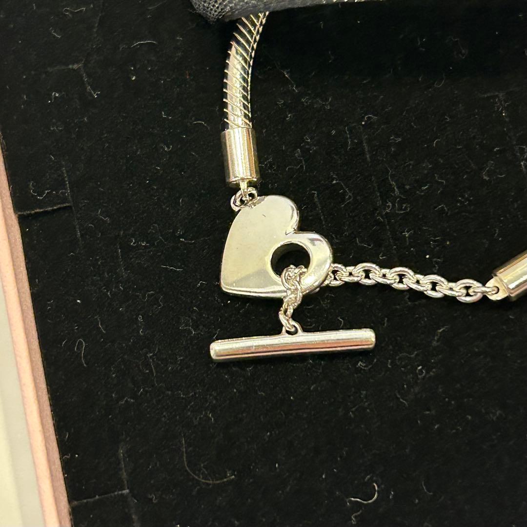 Pandora ブレスレット Lucky Star & Heart チャーム