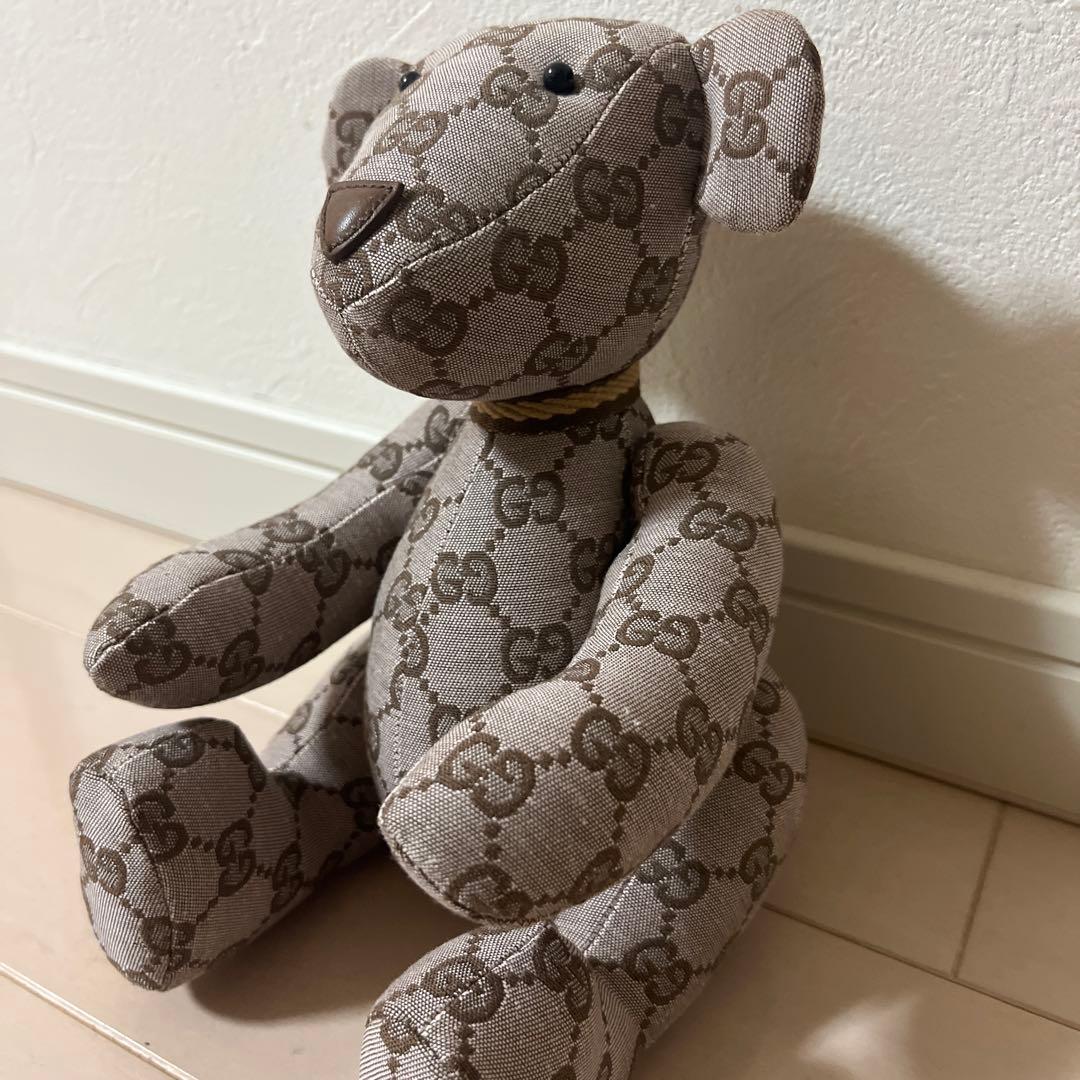 【期間限定お値下げ】GUCCI GGパターン テディベア