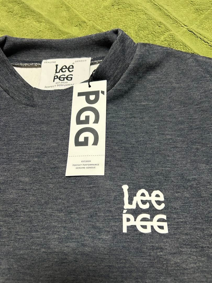 Lee PGG 長袖モックシャツ ブルーグレー　新品