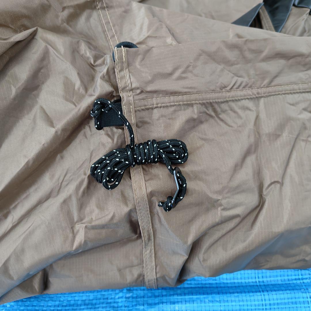 【美品】ヴァストランド トンネルテント デュオ（FRPポール仕様／タン）