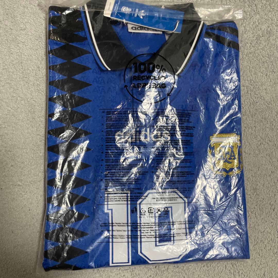 限定品 新品 アルゼンチン代表 94 アウェイ ユニフォーム 復刻版メッシ2XL